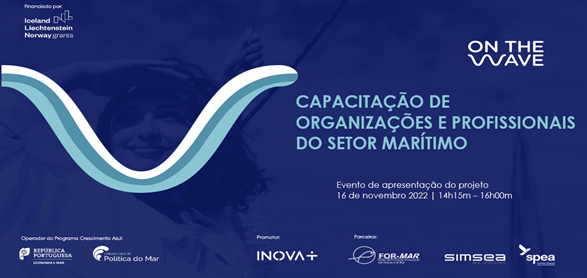 Convite para seminário online «Capacitação de Organizações e Profissionais do Setor Marítimo»!